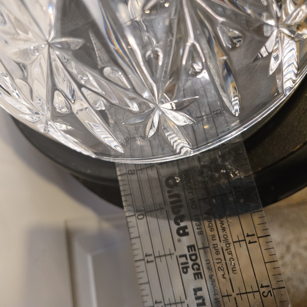 Marquis By Waterford Sparkle Elegant Cut Crystal Bowl 9" - Picture 8 of 9